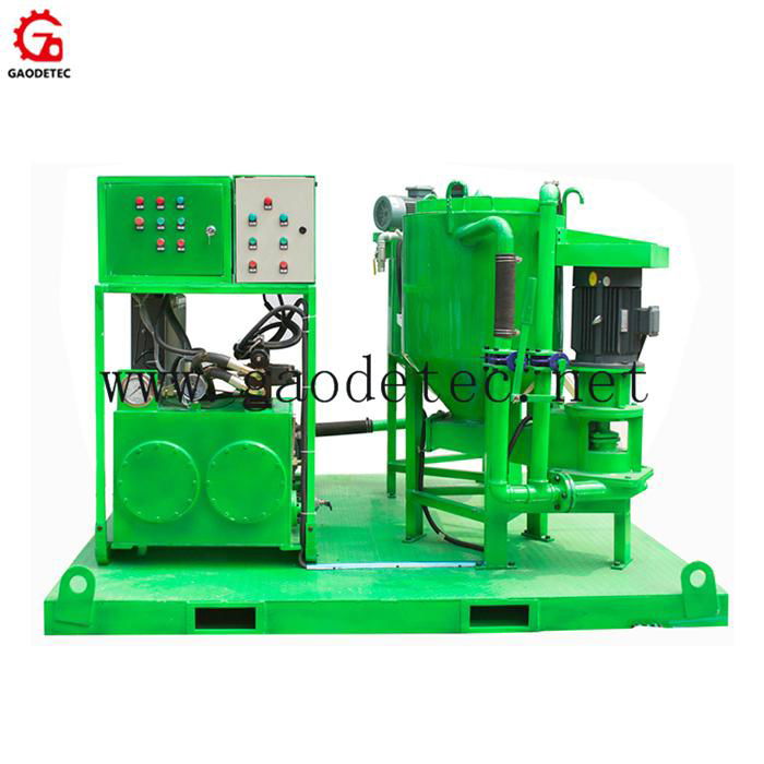 new design 100L/min hydraulic grout pump station 2