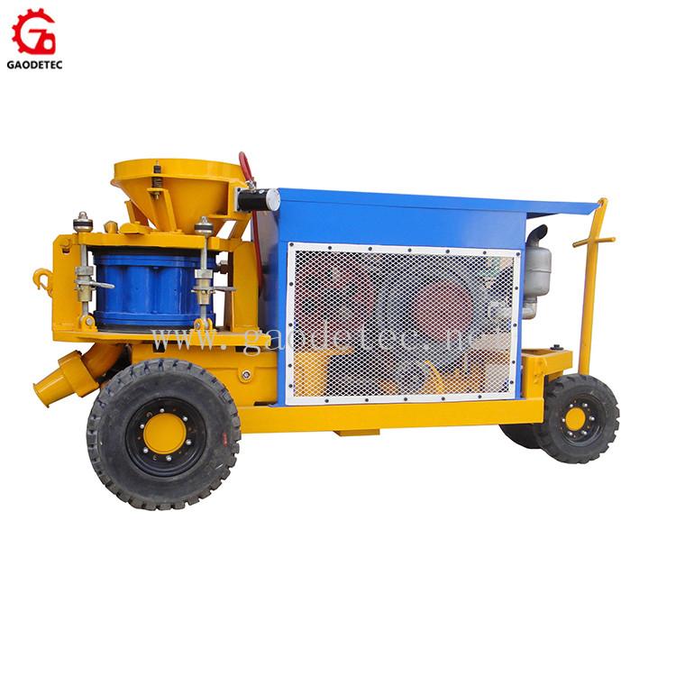 9m3/h diesel shotcrete concrete spraying machine for sale 3