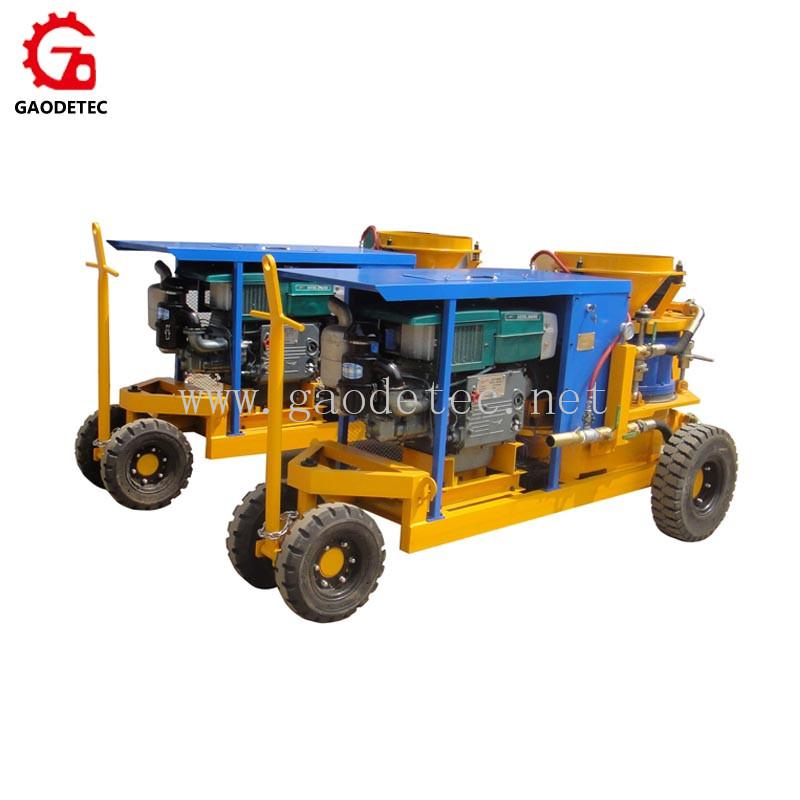 9m3/h diesel shotcrete concrete spraying machine for sale 4