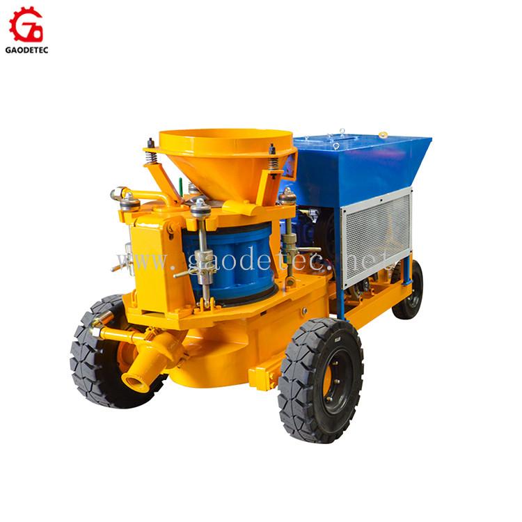 9m3/h diesel shotcrete concrete spraying machine for sale 2