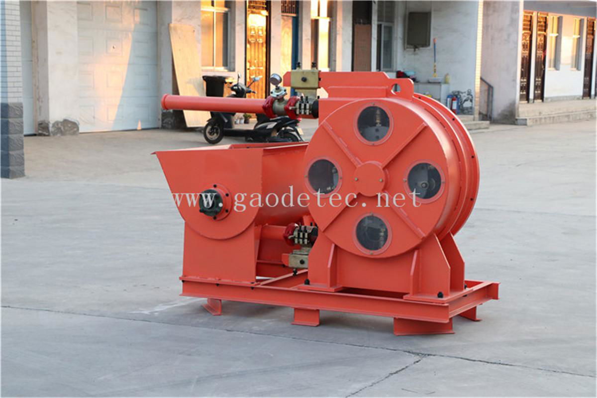 Hose type concrete pump for pumping concrete from China 5