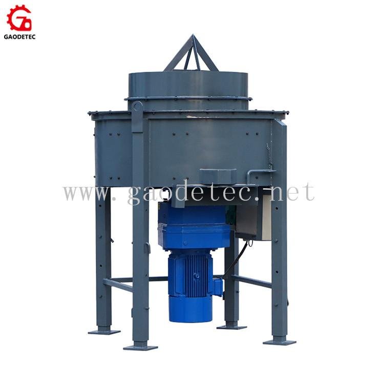 Output 1000kg refractory pan mixer for mixing refractory 3