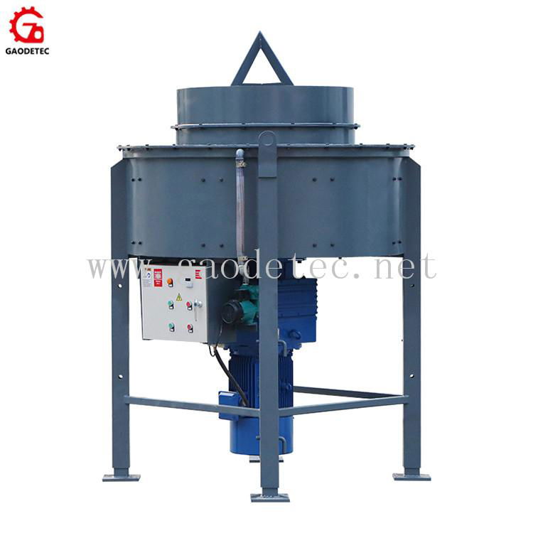 refractory pan mixer