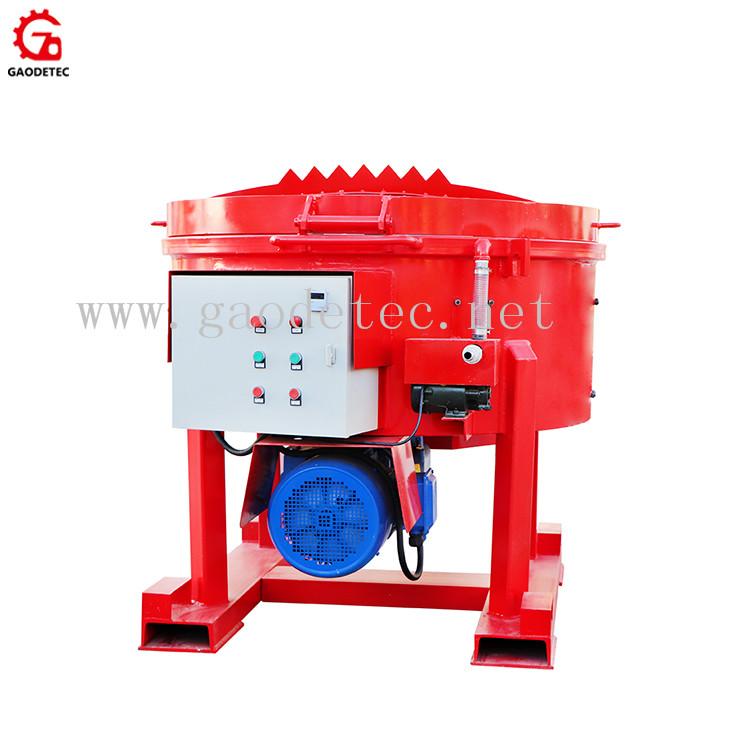 refractory pan mixer