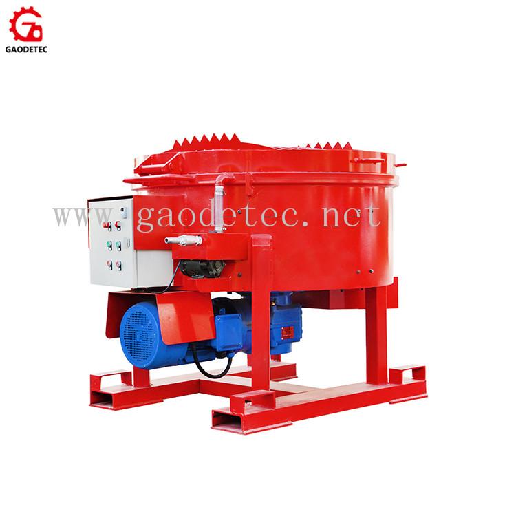 GRM500 Professional refractory pan mixer machine price for sale