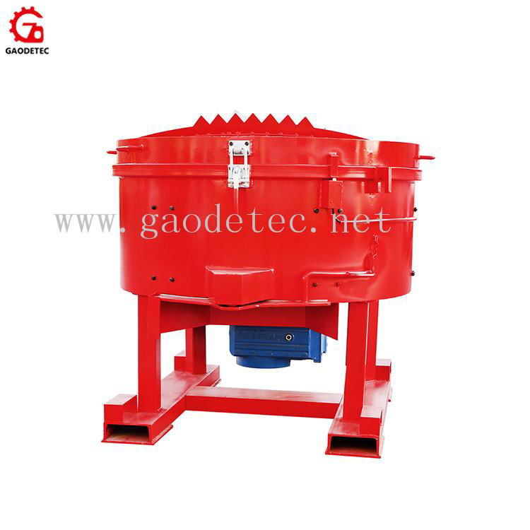 GRM500 Professional refractory pan mixer machine price for sale 3