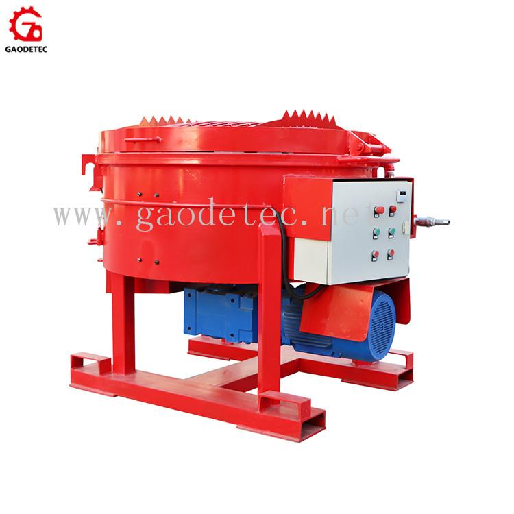 refractory pan mixer