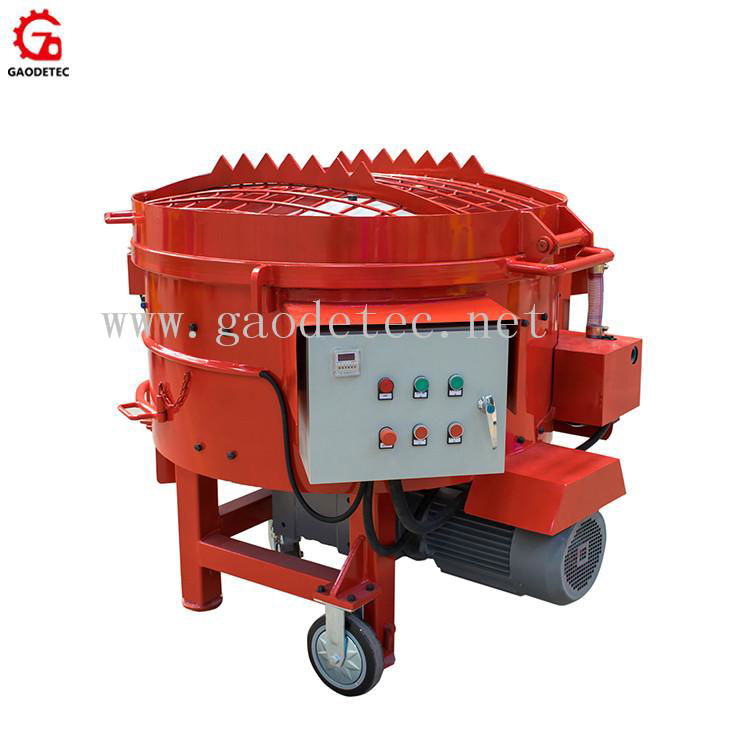 High efficiency inclined pan type intensive mixer refractory materials mixer