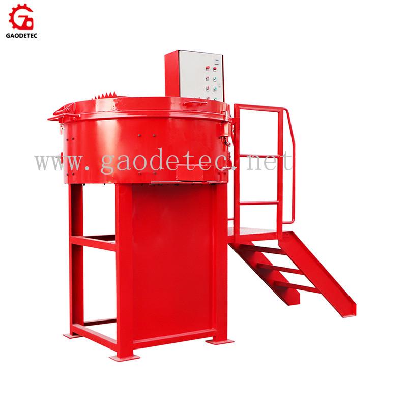 refractory pan mixer