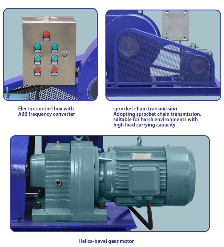 OEM CE Heavy Duty Hose Peristaltic Pumps for Sand Cement 5