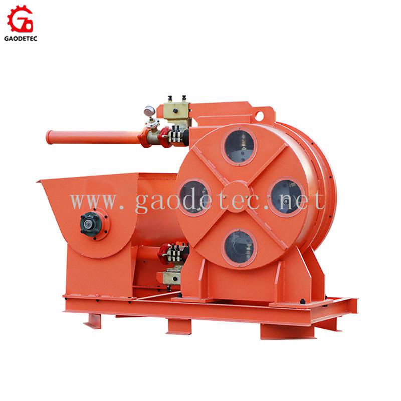 hose type concrete hose pump for Conveying of mud fluid in TBM 