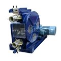 hose pump for conveying concrete and cement
