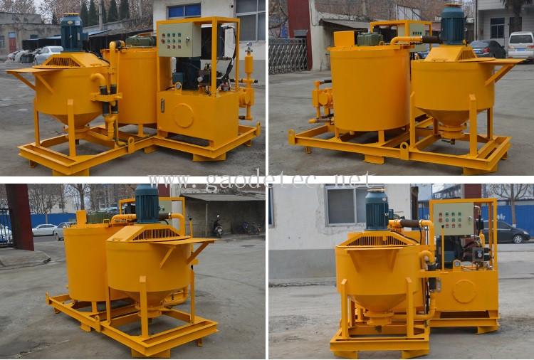 grout mixer pump plant