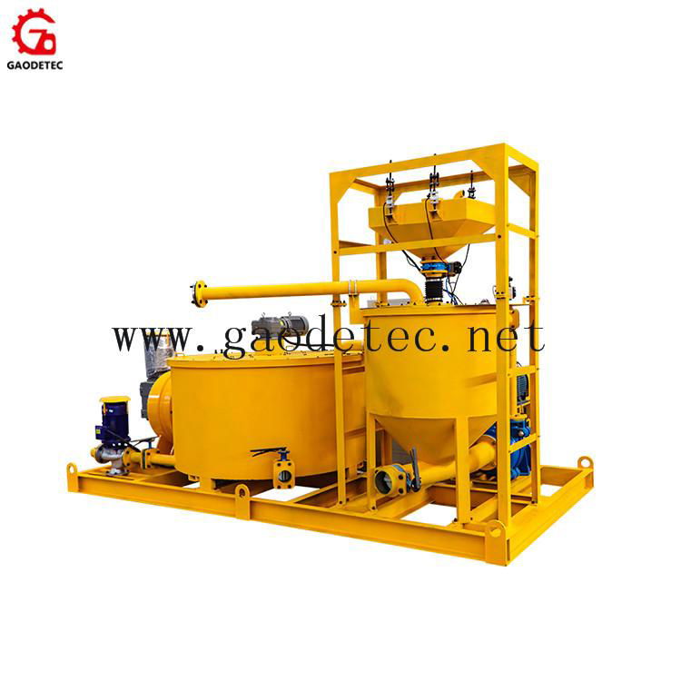 Jet grout mixer pump equipment cement grouting station