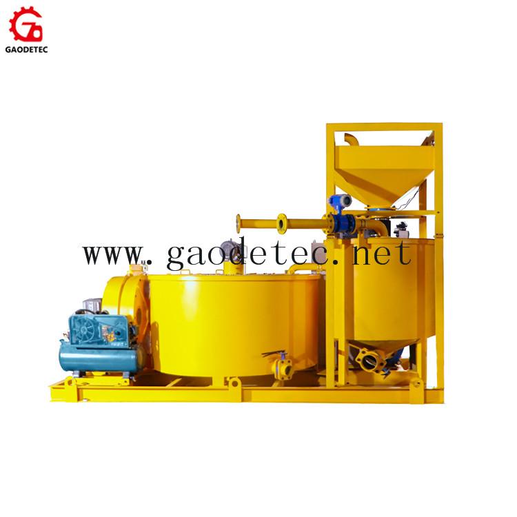 cement grout mixer and agitator grouting pump plant for backfill 3