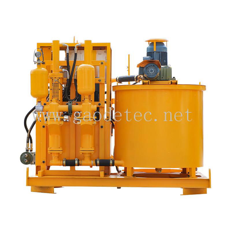  Cement grout mixing and pump machine