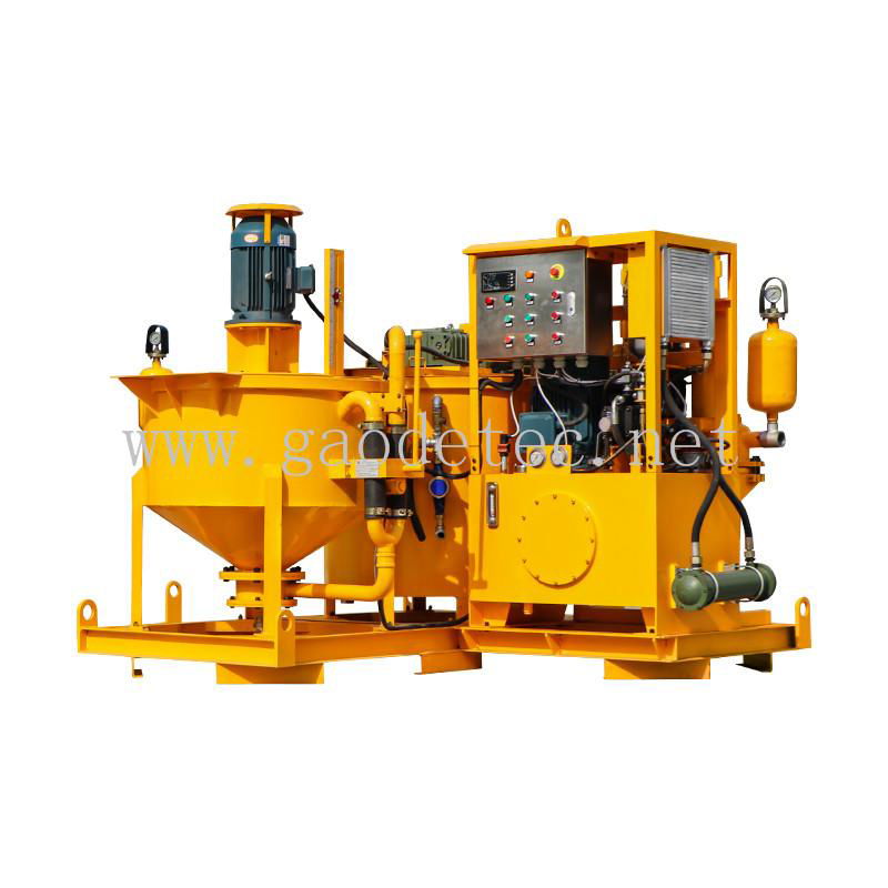  Cement grout mixing and pump machine