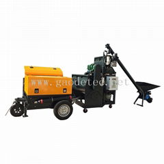  full-automatic continuously foam concrete and CLC making machinery