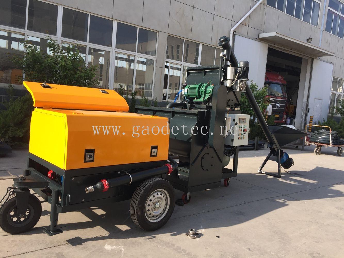 foam concrete making machine