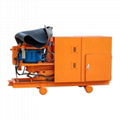 wet & dry type rotary shotcrete pump