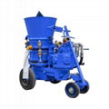 Air motor refractory shotcrete concrete gunite machine for tunneling building