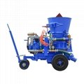 Best price good quality 1-5m3/h Air motor dry mix shotcrete spray machine