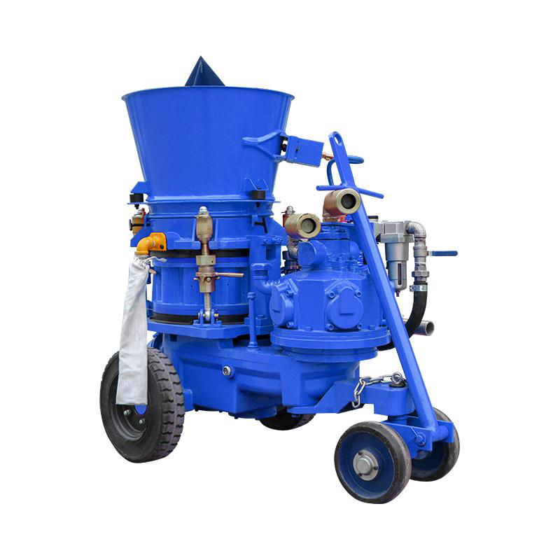 Best price good quality 1-5m3/h Air motor dry mix shotcrete spray machine 2