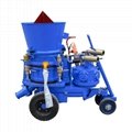Best price good quality 1-5m3/h Air motor dry mix shotcrete spray machine