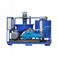 Three cylinders piston grout pump with mixer for construction 3