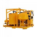 Diesel engine double cylinders piston grout pump station supplier 3