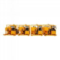 Diesel engine double cylinders piston grout pump station supplier 8