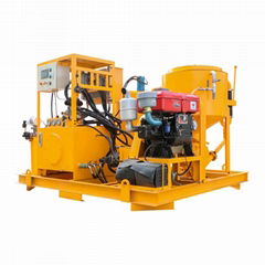 Popular high pressure diesel engine driven grout plant