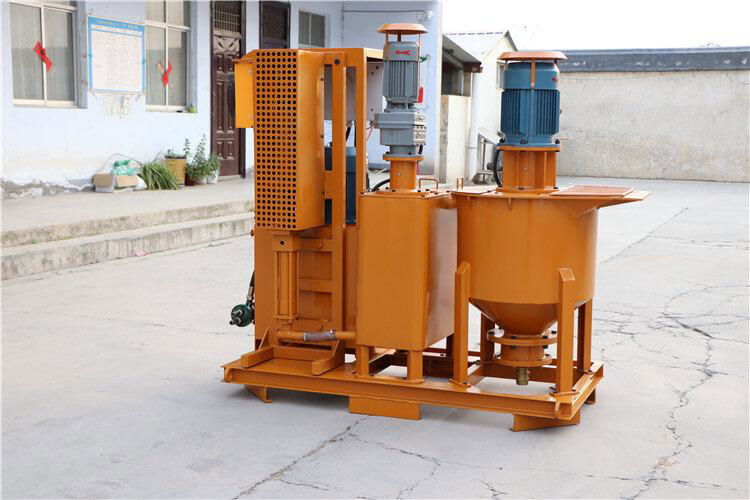 Hydraulic High Pressure Cement Mixing Grout Pump Station 2