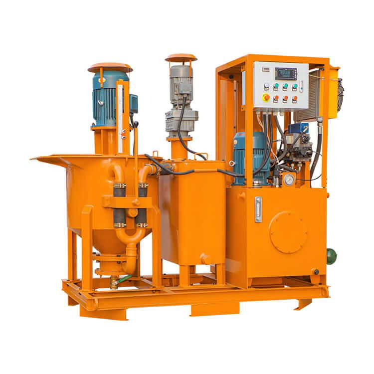 Hydraulic High Pressure Cement Mixing Grout Pump Station