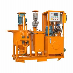 Hydraulic High Pressure Cement Mixing Grout Pump Station