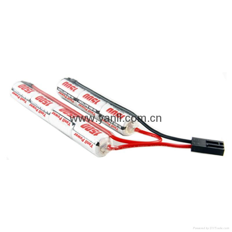 9.6V 1500mAh Airsoft Gun Battery 4