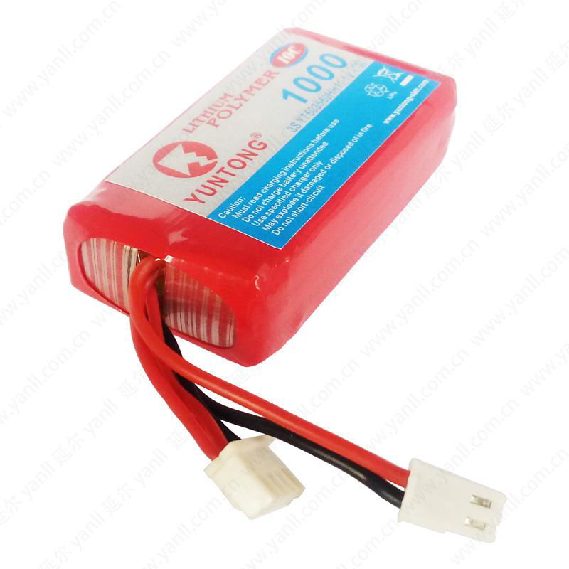 RC LiPo Battery for Robot 11.1V 1100mAh 15C 2