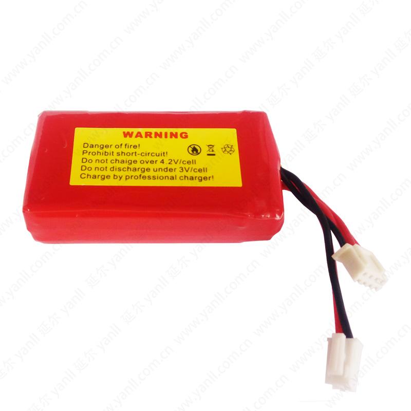 RC LiPo Battery for Robot 11.1V 1100mAh 15C 4