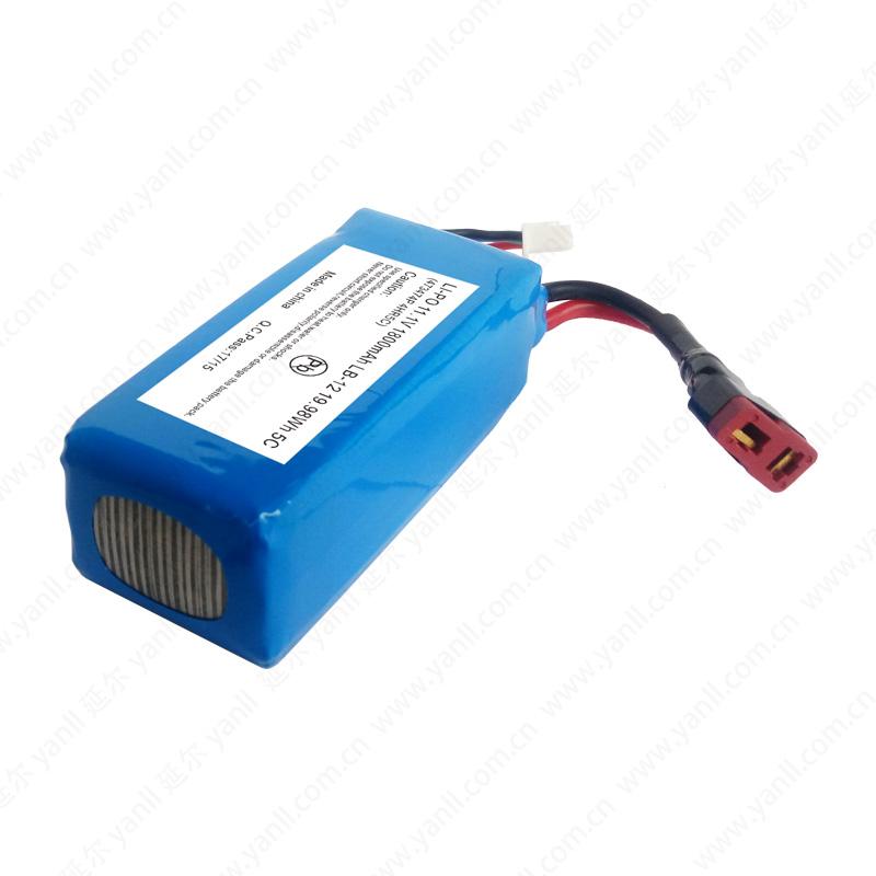 教育教學機器人鋰電池11.1V 1800mAh 3
