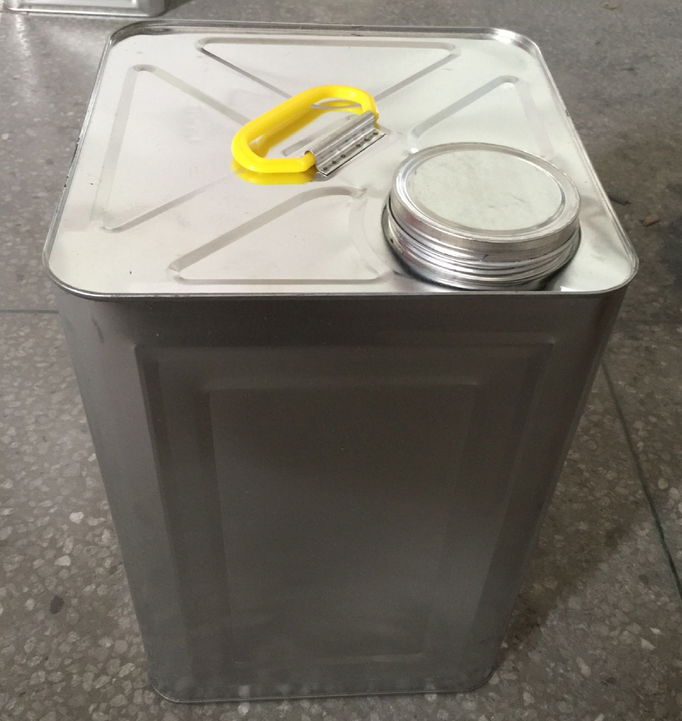 20L square barrel with metal leakproof lid for paint or oil 2