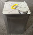 20L square barrel with metal leakproof lid for paint or oil