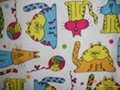 cotton flannel printed and solid fabric 2