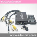2 Channel Mobile DVR with 128GB SD Support 
