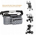 Homlynn Baby Stroller Organizer with Insulated Cup Holder, Pram B   y Organiser 6