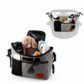 Homlynn Stroller Organizer with 2 Bottle Holders Extra-Large Storage