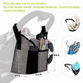 Homlynn Stroller Organizer with 2 Bottle Holders Extra-Large Storage