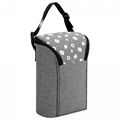 Insulated Baby Bottle Bag, Convertible Breastmilk Cooler Bag Double Warming Tote