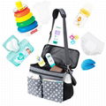 Stroller Organizer, Diaper Bag with Shoulder Straps for Messenger Use