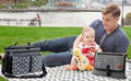 Stroller Organizer, Diaper Bag with Shoulder Straps for Messenger Use 8