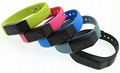 Bluetooth Smart Fitness Activity Wristband Pedometer 4